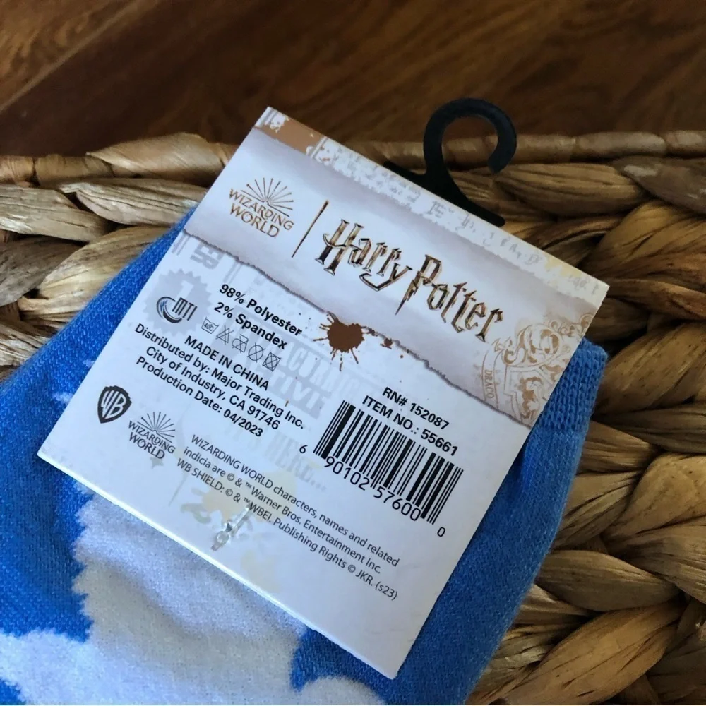 Harry Potter: Ravenclaw House ankle high socks